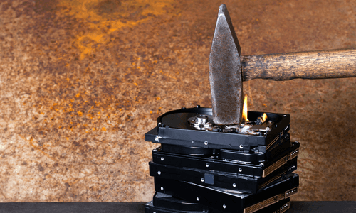 How to Destroy a Hard Drive - CompuCycle