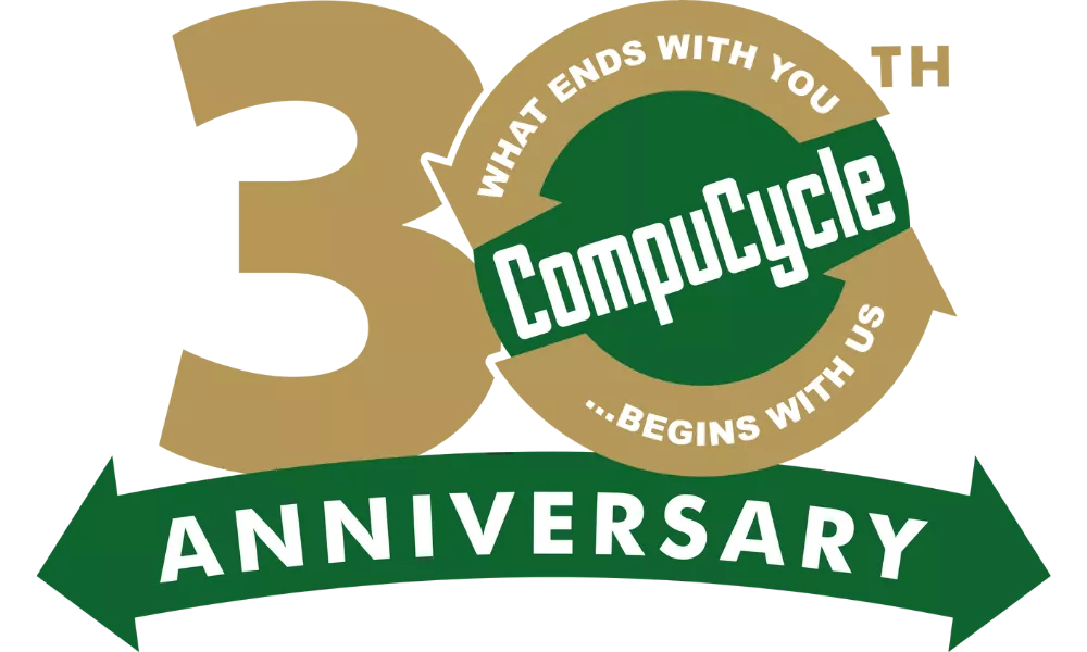 30th transparent logo compucycle.com