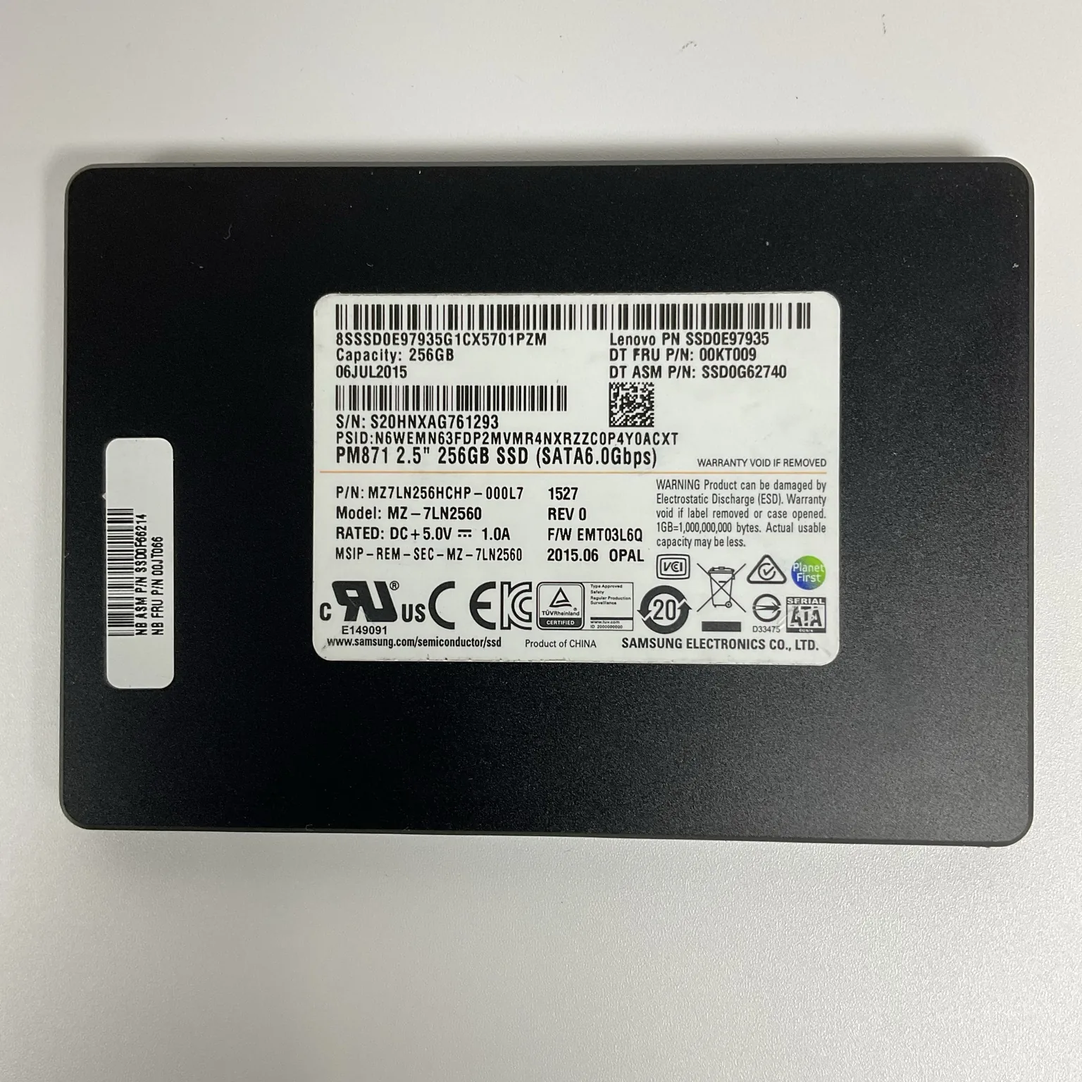 sata ssd – mixed capacity qty: 1,758 – #so 11487