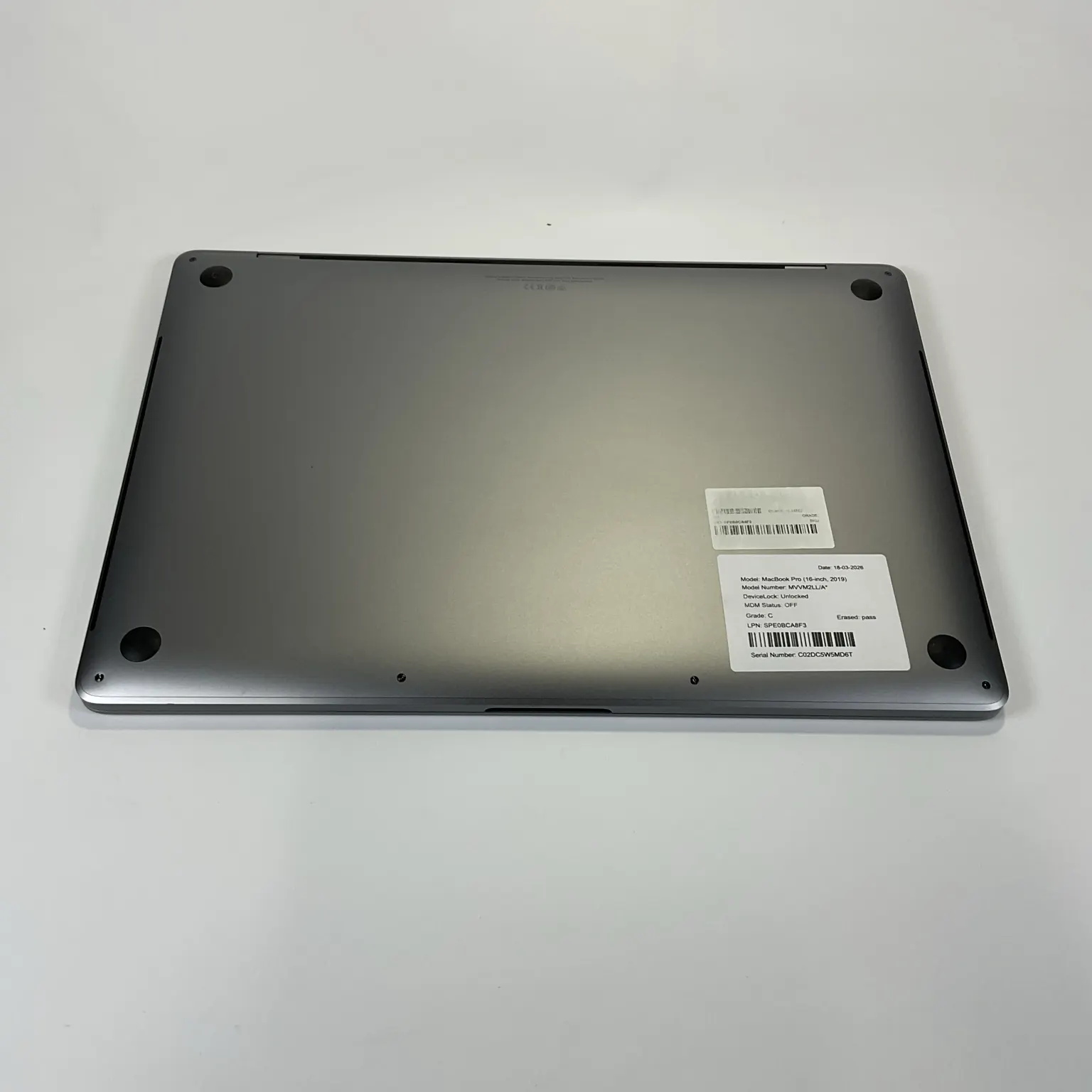 apple macbook pro 16" (2019) qty: 30 – #so 11505
