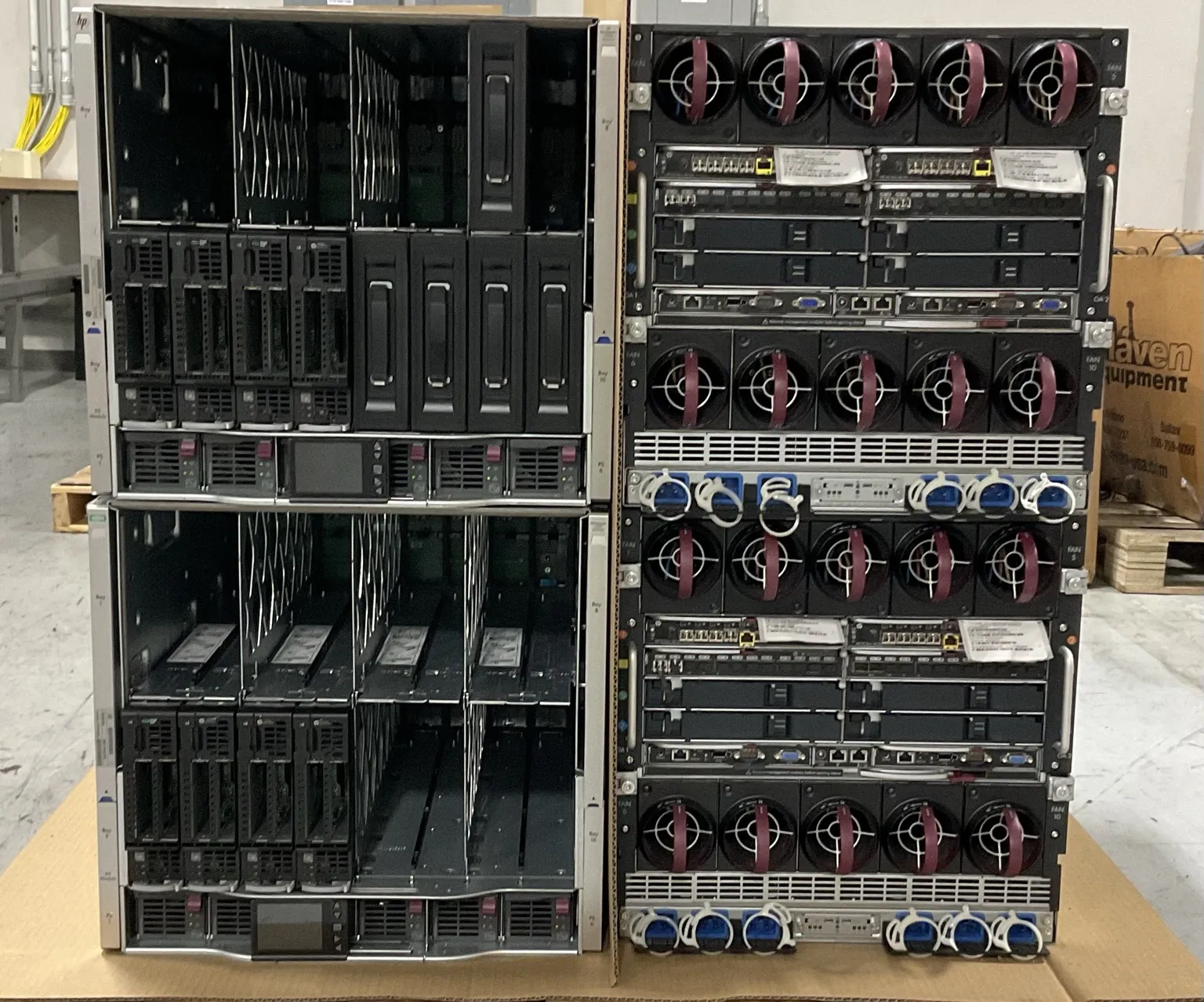 hp proliant blade servers & enclosures – qty: 170#so 11624
